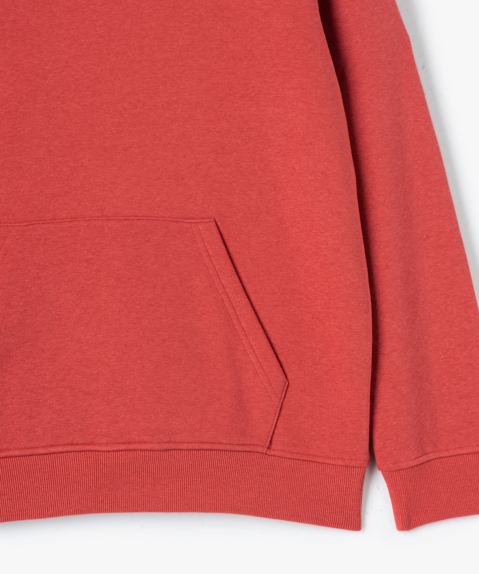 Sweat molletonné à capuche Garçon rouge | GEMO
