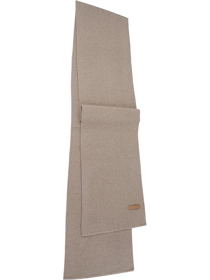 normani Merinowoll-Schal glatt Yuma in Beige günstig kaufen onesize
