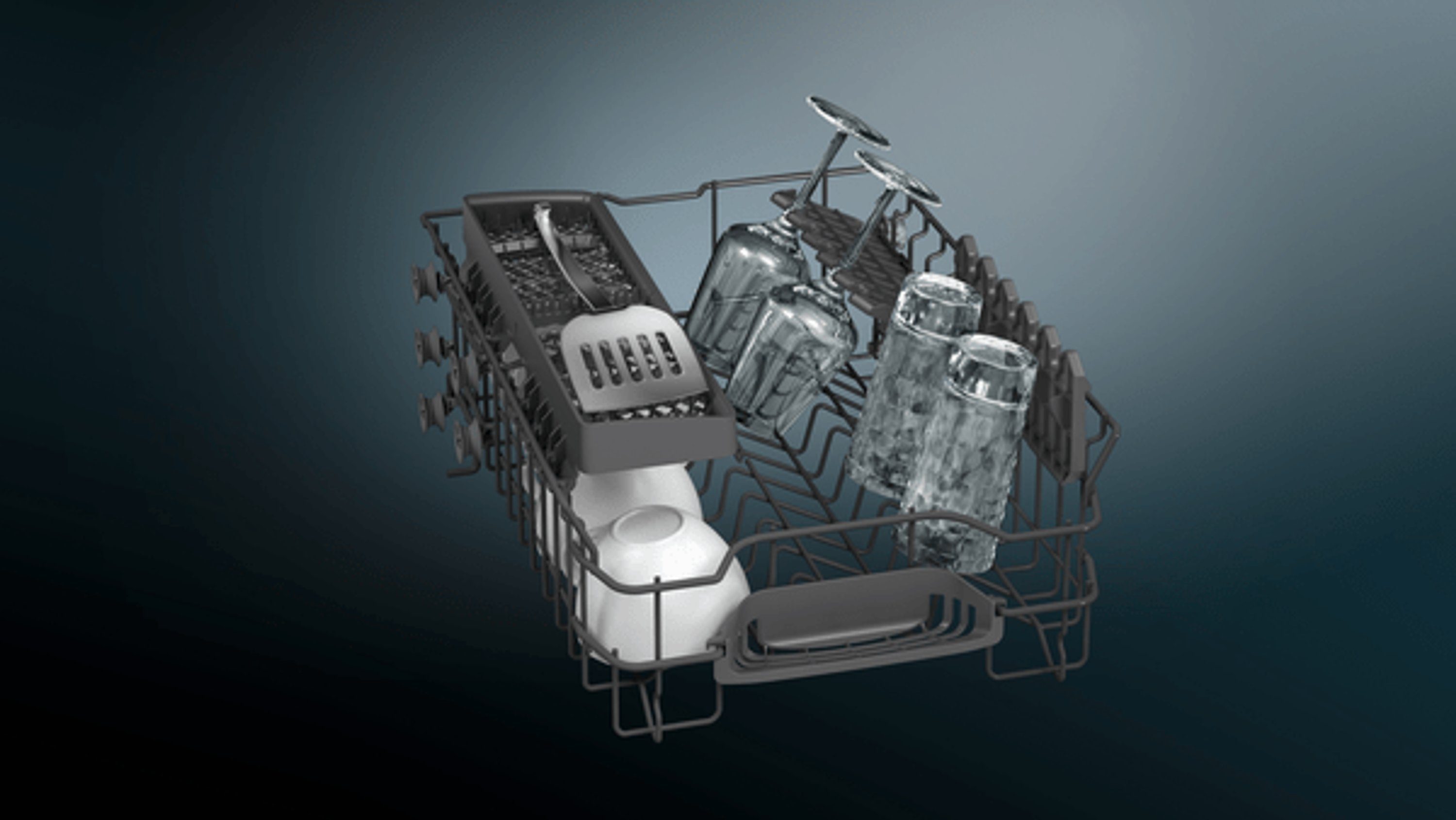 SIEMENS Standgeschirrspüler, SR23HW48KE, 8.5 l, 9 Maßgedecke, hygienePlus, varioSpeed Plus, iQdrive-Motor