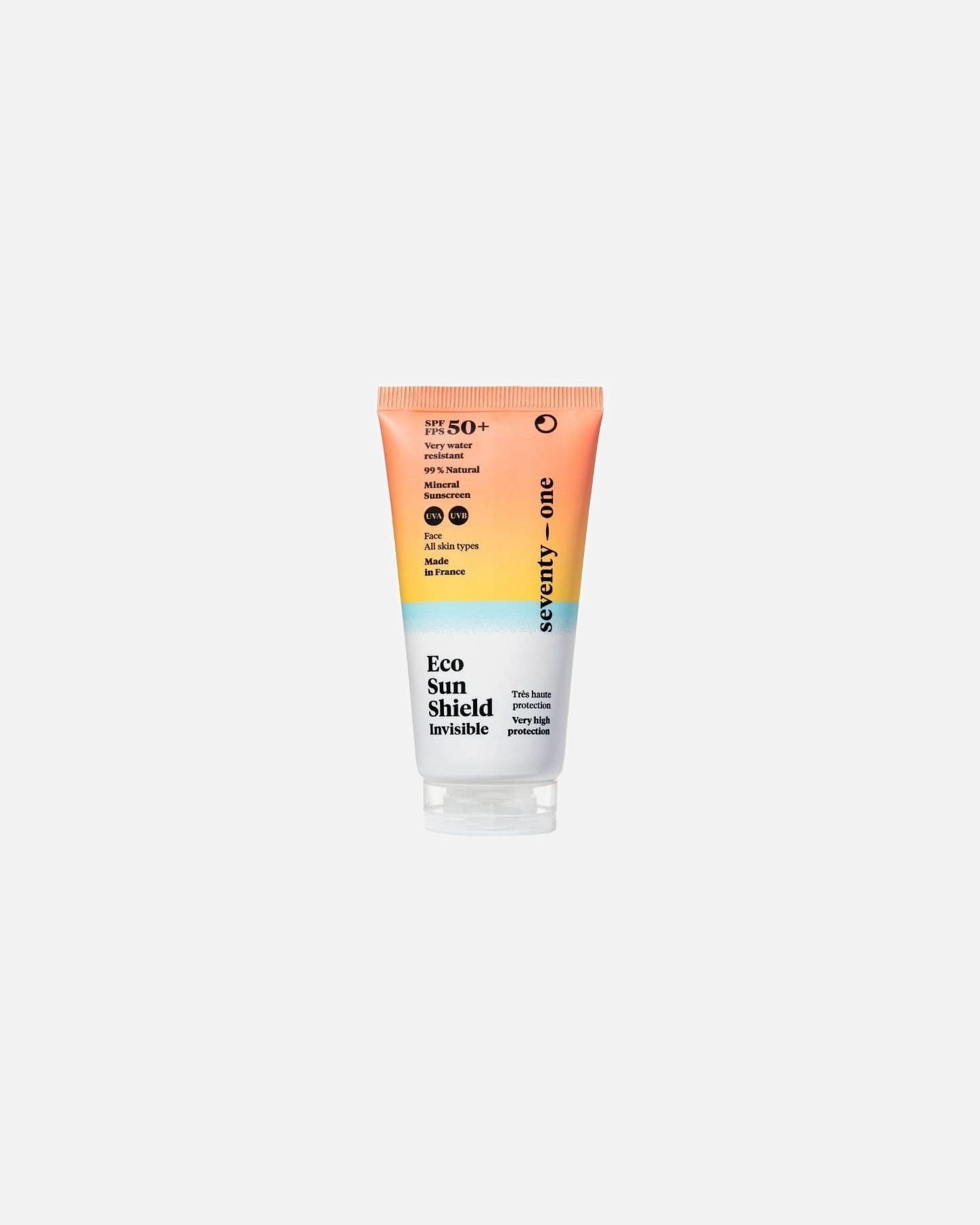 SeventyOne Percent Eco Sun Shield Usynlig SPF50+