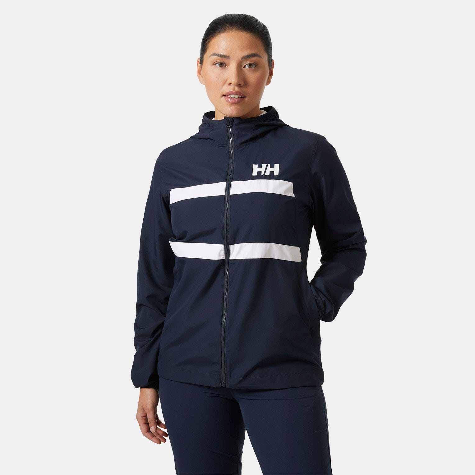 Women’s Salt Stripe Windbreaker