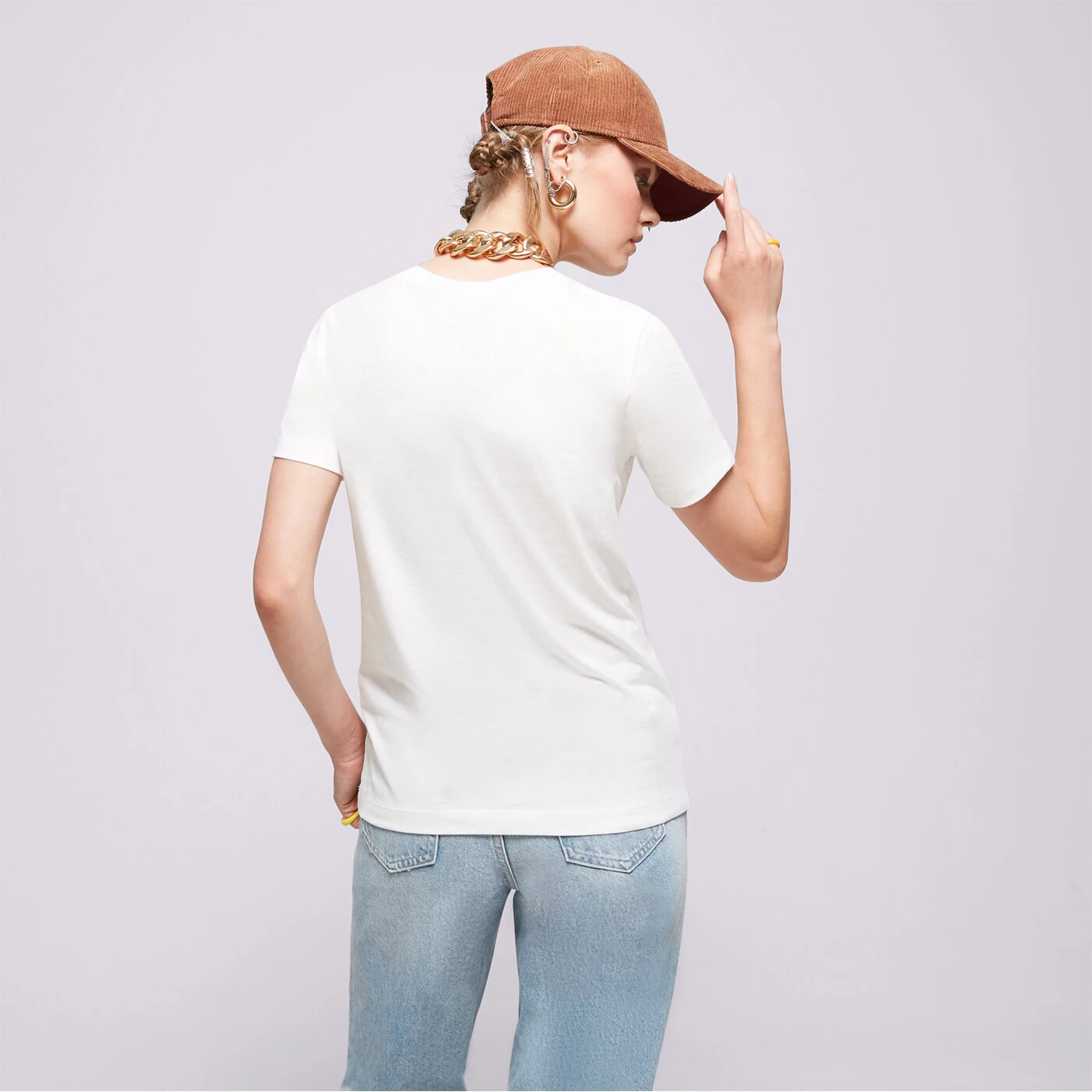CHAMPION T-SHIRT CREWNECK T-SHIRT Weiß