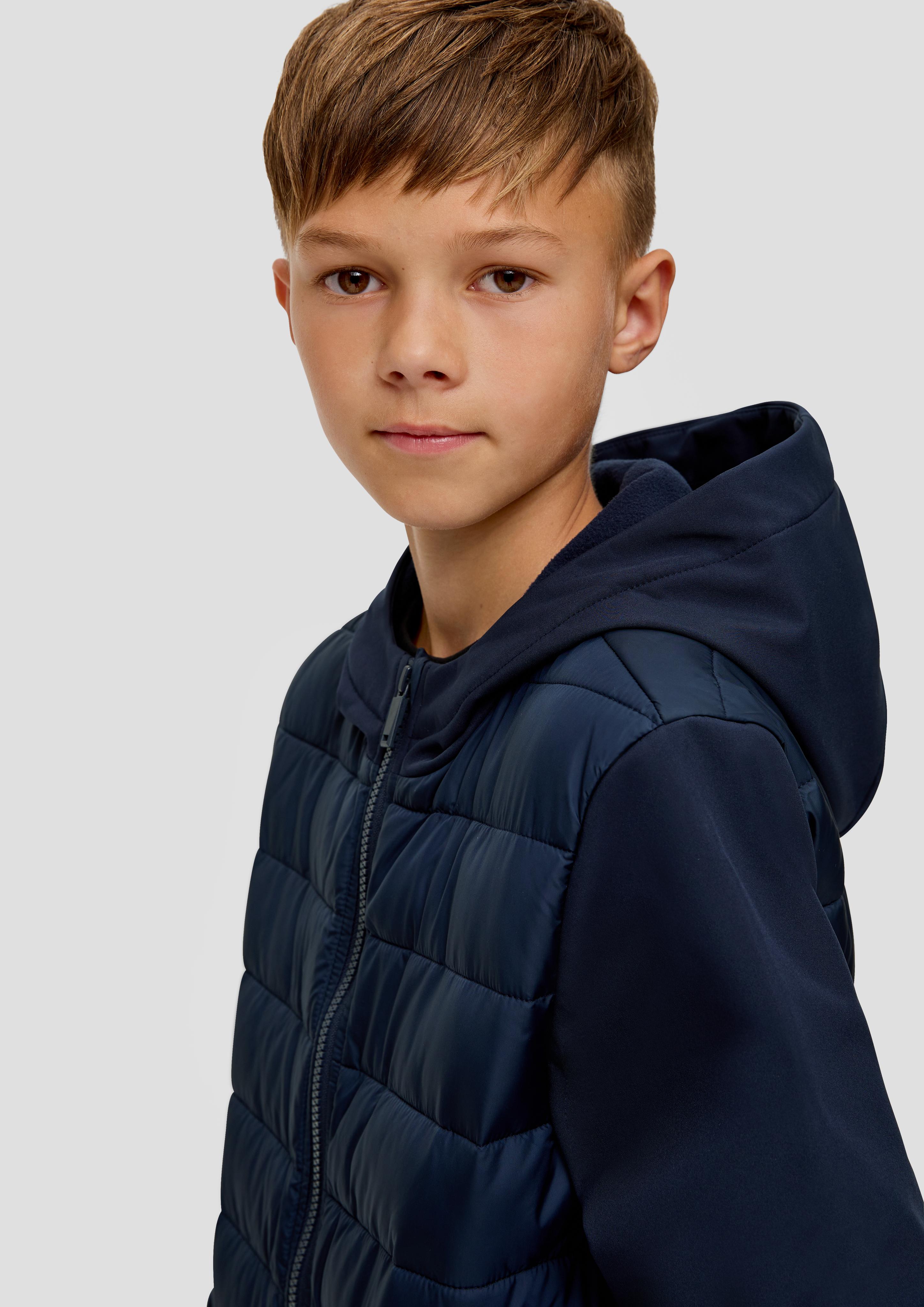 Softshelljacke im Fabricmix  2132162-5952