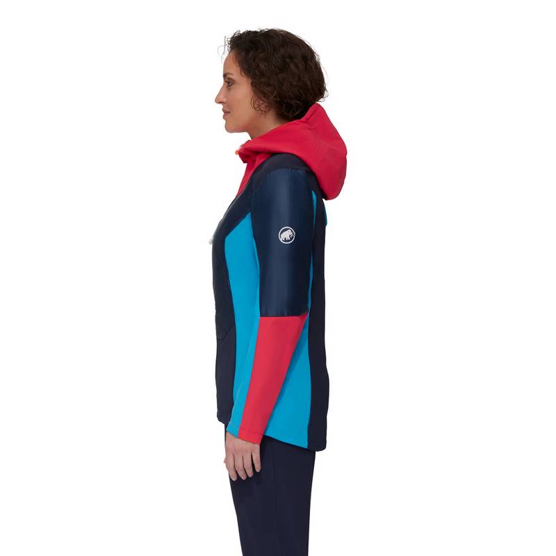 Mammut Eisfeld Hybrid Hooded Softshelljacke Damen
