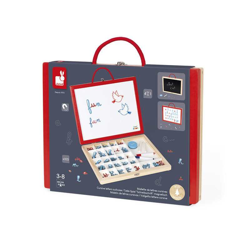 Mallette de lettres cursives Janod