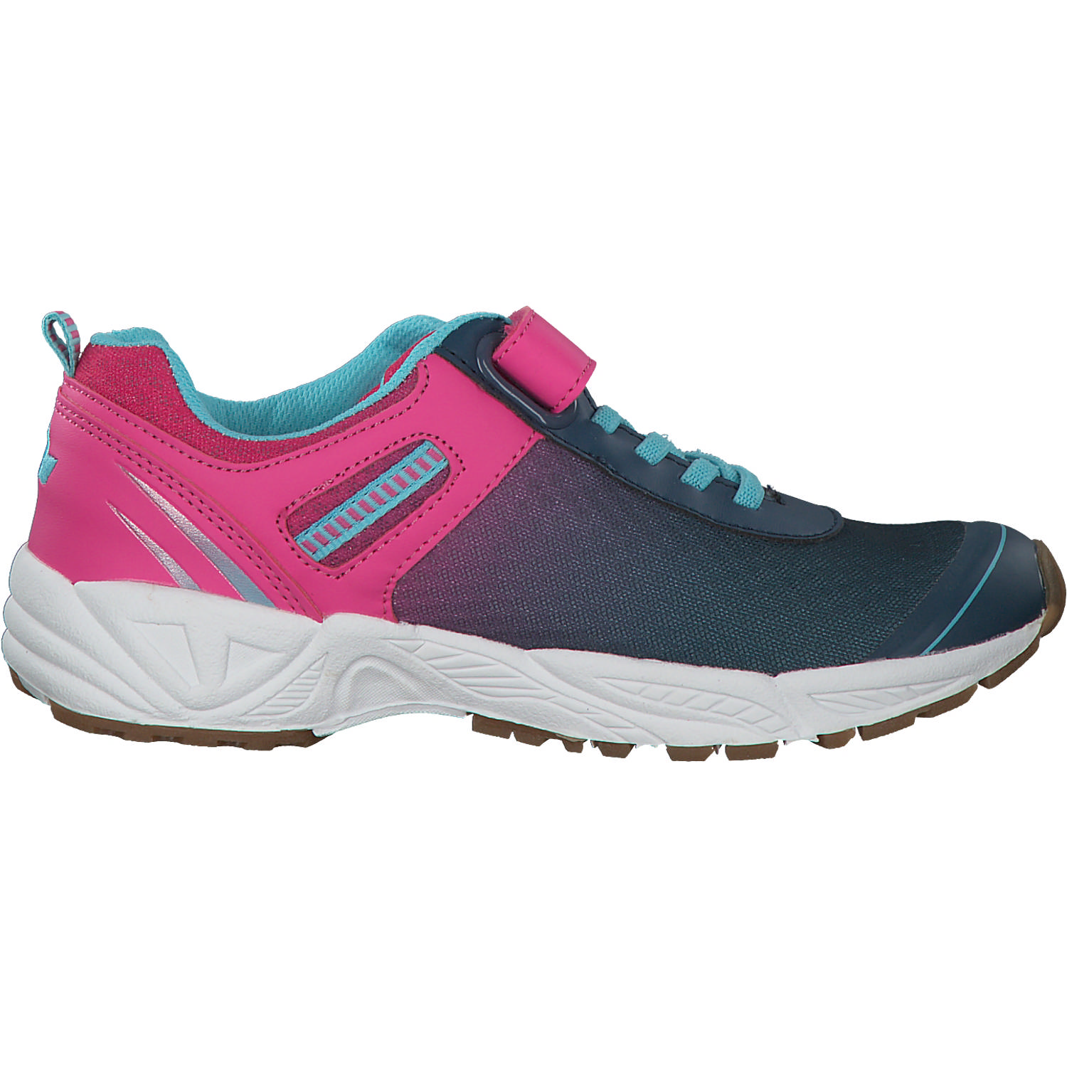 Geka Barney VS W, Sneakers Low, Kinder, blau/pink
