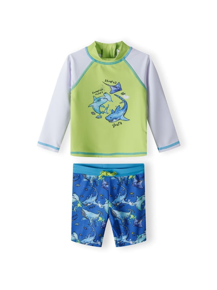 Minoti 2tlg. Set: Badeanzug 23swim3 in neongrün günstig kaufen