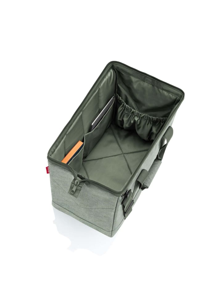 Reisenthel travelling allrounder L - Reisetasche 48 cm (glossy dots black) in twist sage günstig kaufen onesize