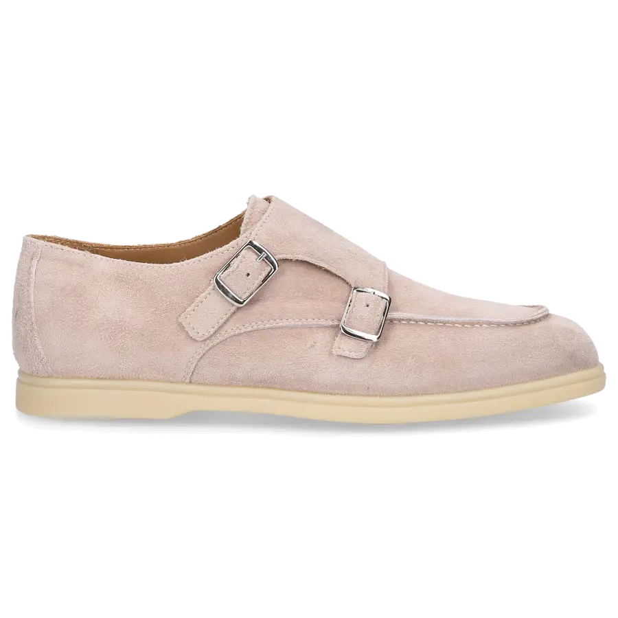 EN AVANT - Loafer 538 Veloursleder - beige