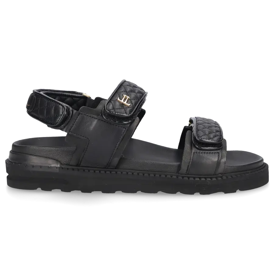 Leandro Lopes - Sandalen DIORA Kalbsleder - schwarz