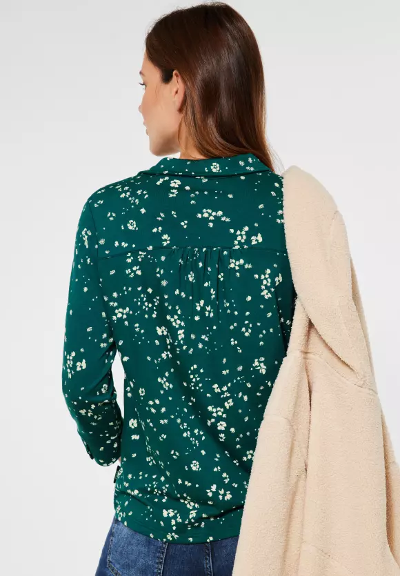 CECIL Bluse mit Millefleur Print