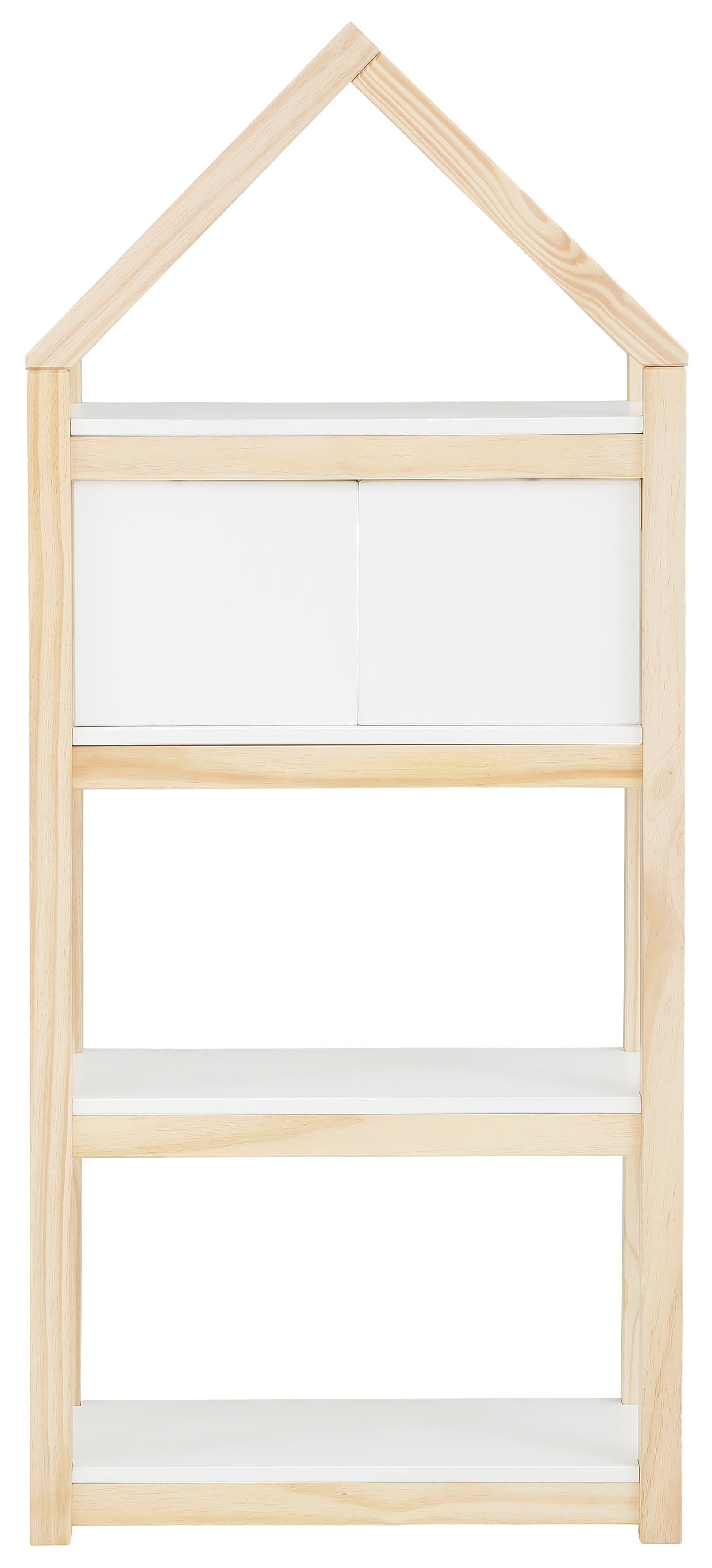 Lüttenhütt Kinderregal Meentje, Bücherregal,2 Boxen, Einlegeböden und Boxen aus MDF, Breite 59,5 cm