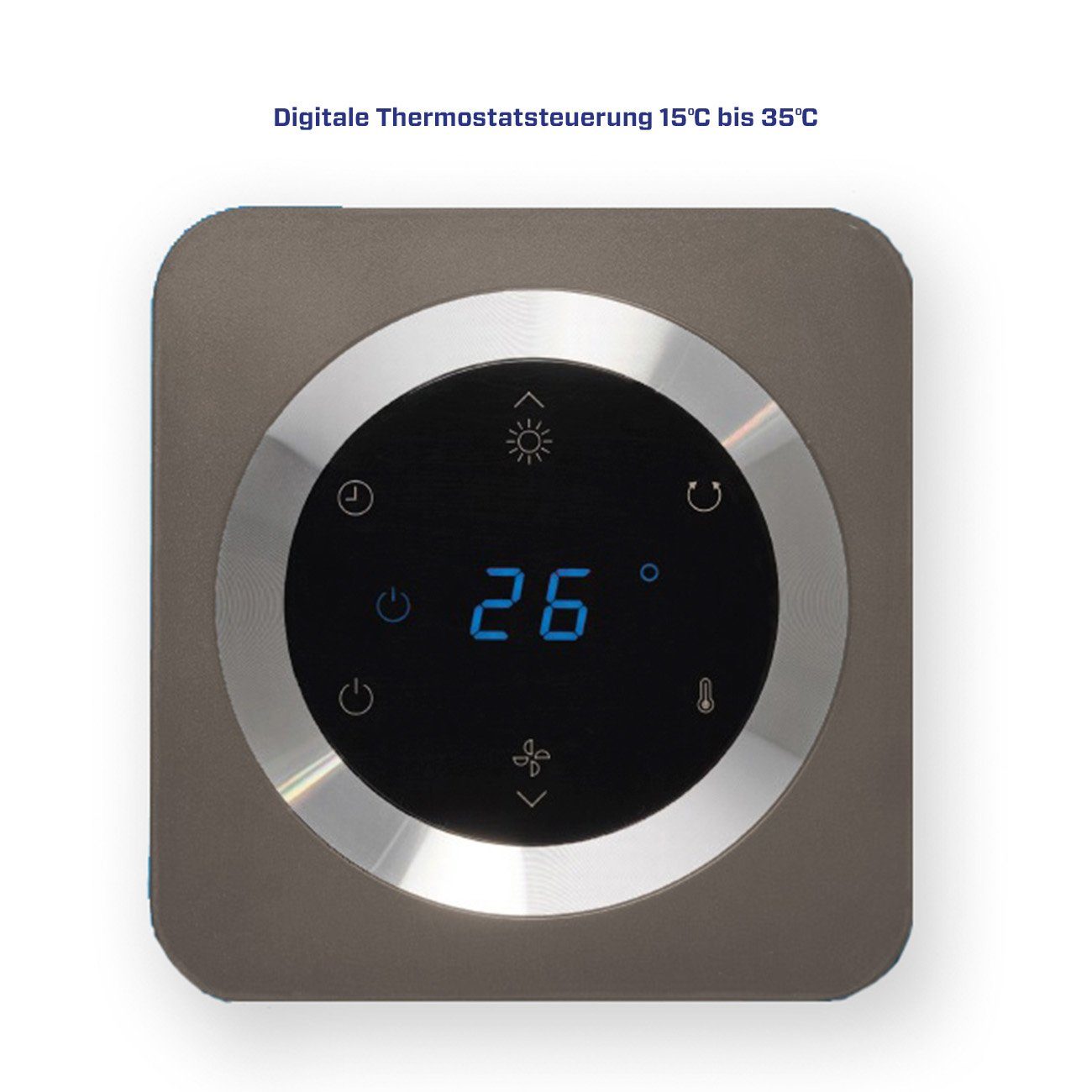 Clean Air Optima Heizlüfter 2in1 CA-904C - Räume bis 40m² / 100m³, 2000 W, 2in1: Heizen und Kühlen