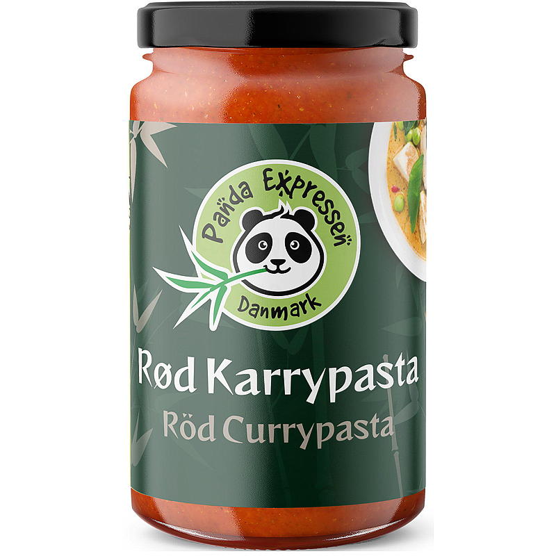 Panda Expressen Curry paste 110 ml rød, Panda Expressen
