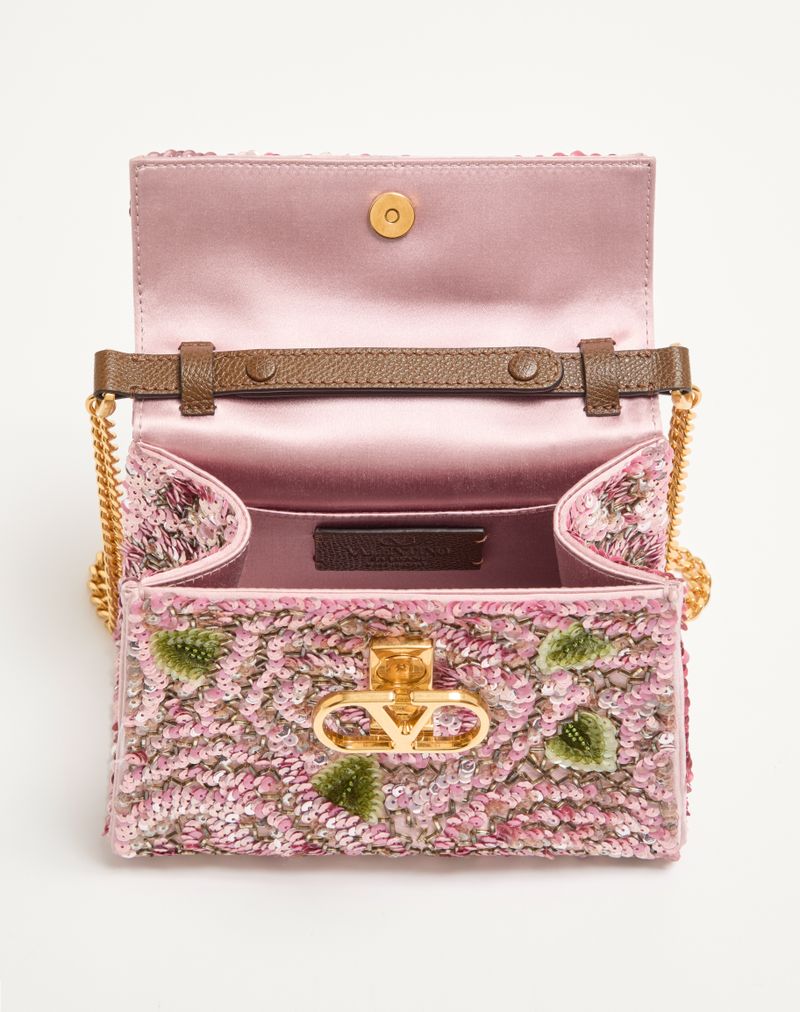Valentino Garavani Vsling Broderet Mini Håndtaske