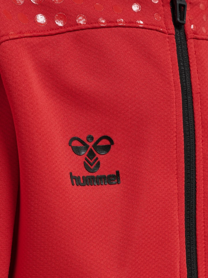 Hummel Hummel Reißverschluss Kapuzenpullover Hmllead Kinder in TRUE RED günstig kaufen 176
