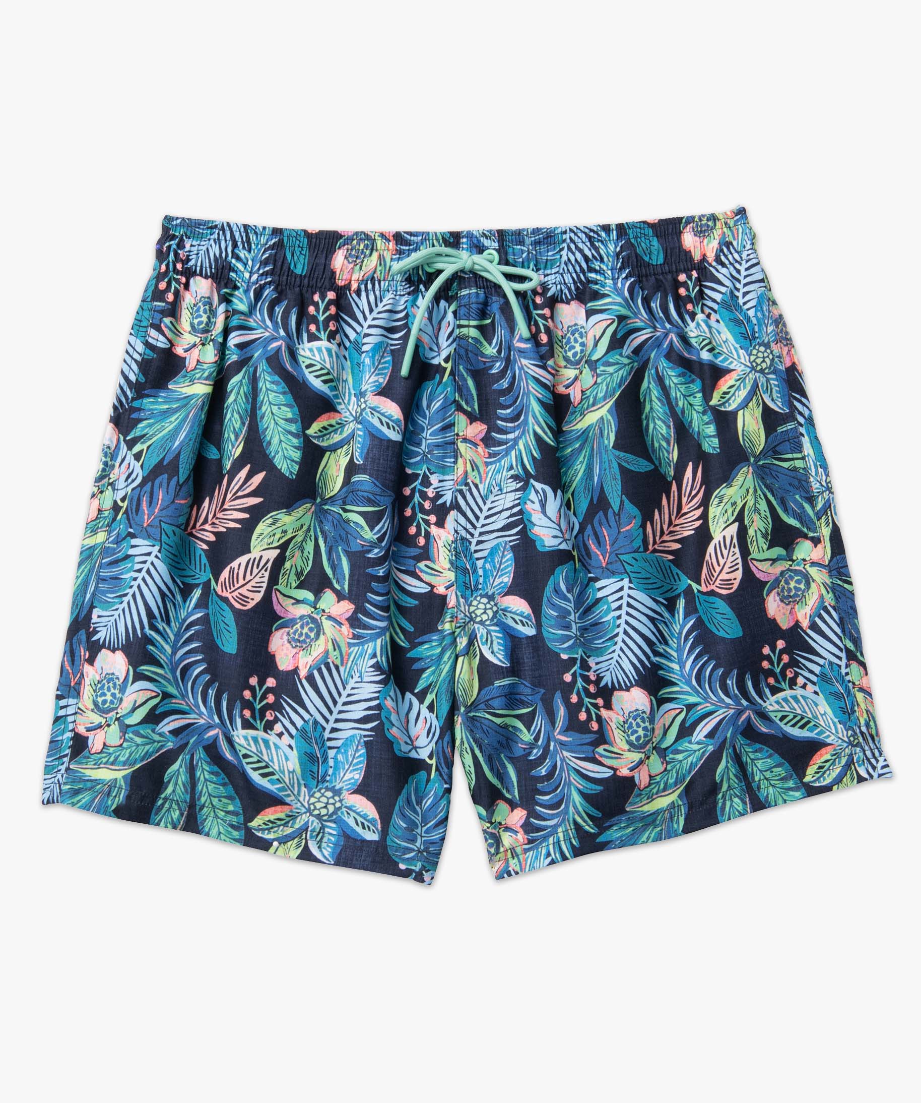 Short de bain homme imprimé feuillage imprime | GEMO