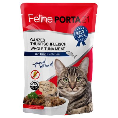 Probiermix Feline Porta 21 Frischebeutel 6 x 100 g