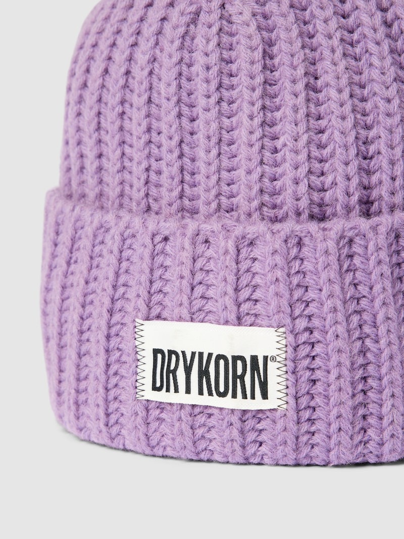 Mütze mit Label-Detail Modell 'EANI' in purple