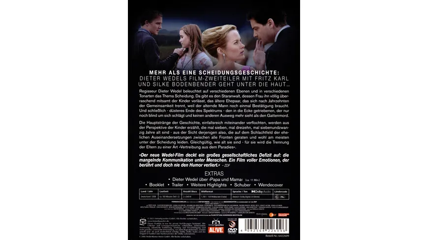 Papa und Mama - Der komplette Zweiteiler von Dieter Wedel (Fernsehjuwelen)  [2 DVDs]