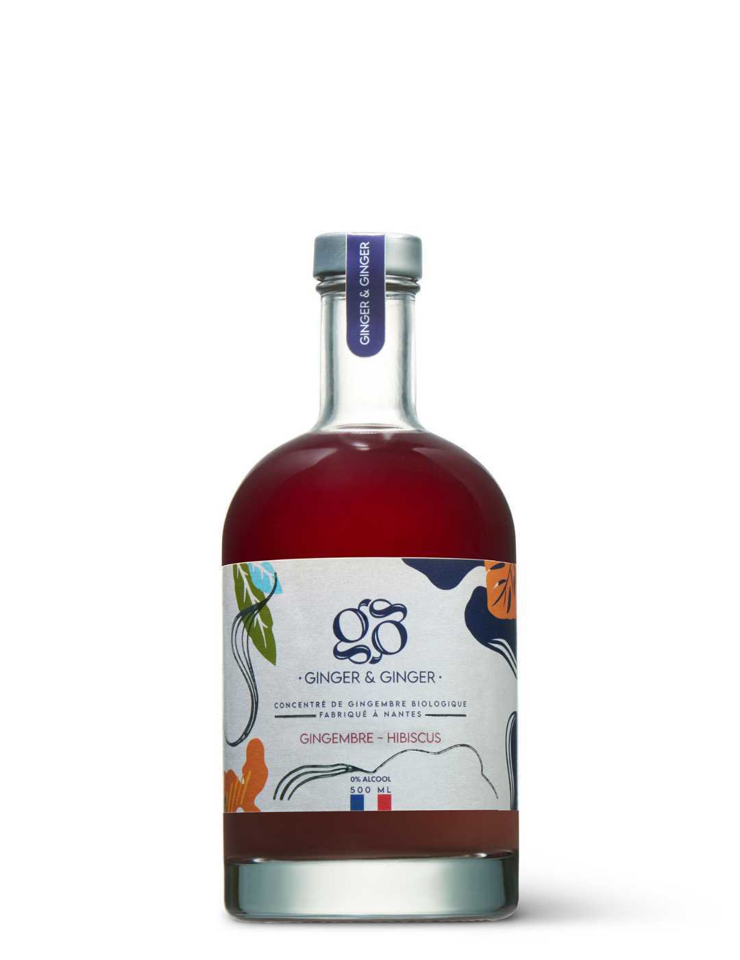 Ginger&Ginger : L'Hibiscus - Gueule de joie 0° |  50 cl