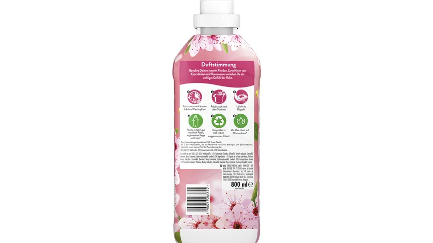 Lenor Weichspüler Konzentrat Kirschblüte & Edelsalbei 32WL 800 ml