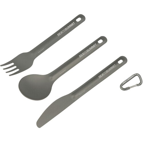 CAMPING ZUBEHÖR ALPHALIGHT CUTLERY SET 3PC (KNIFE, FORK AND SPOON)