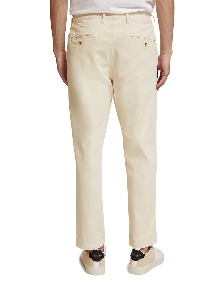 Scotch & Soda Chino in Creme günstig kaufen