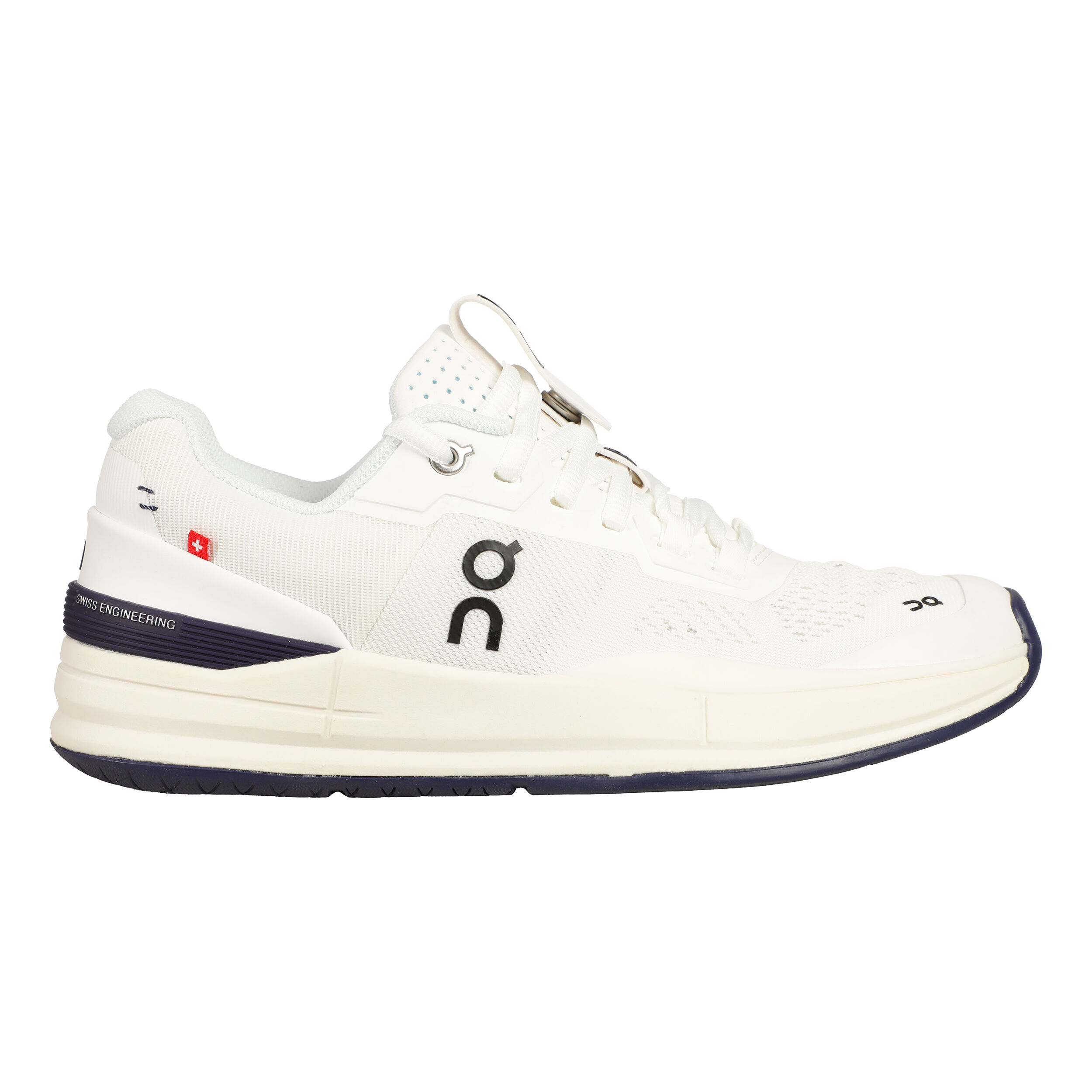 The Roger Pro Allcourtschuh Herren - Weiß, Dunkelblau