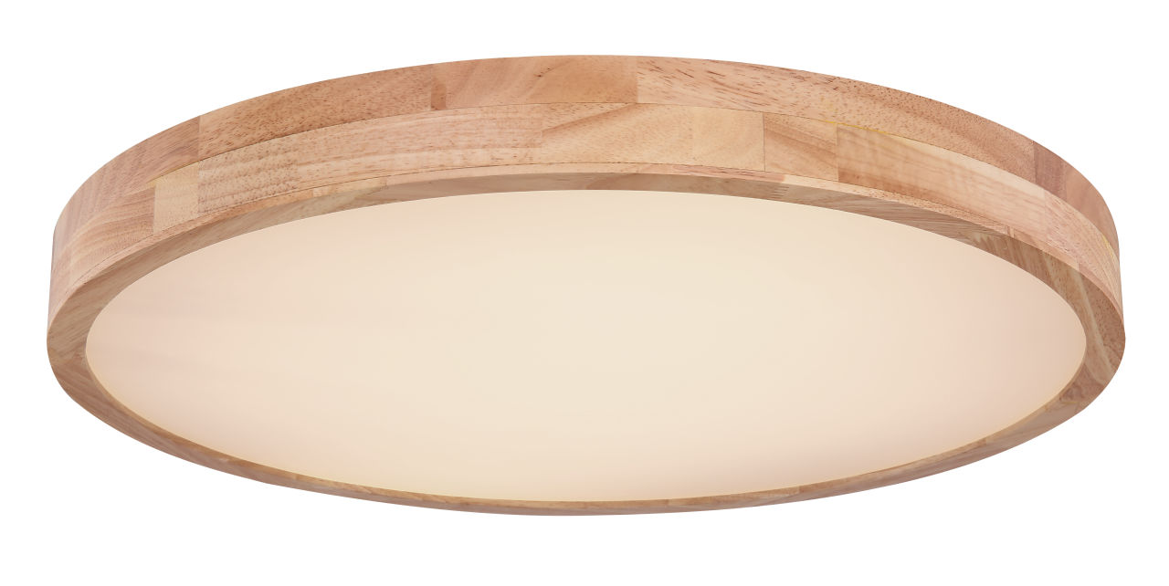 Globo Lighting - RAINER - Deckenleuchte Metall holzoptik, LED