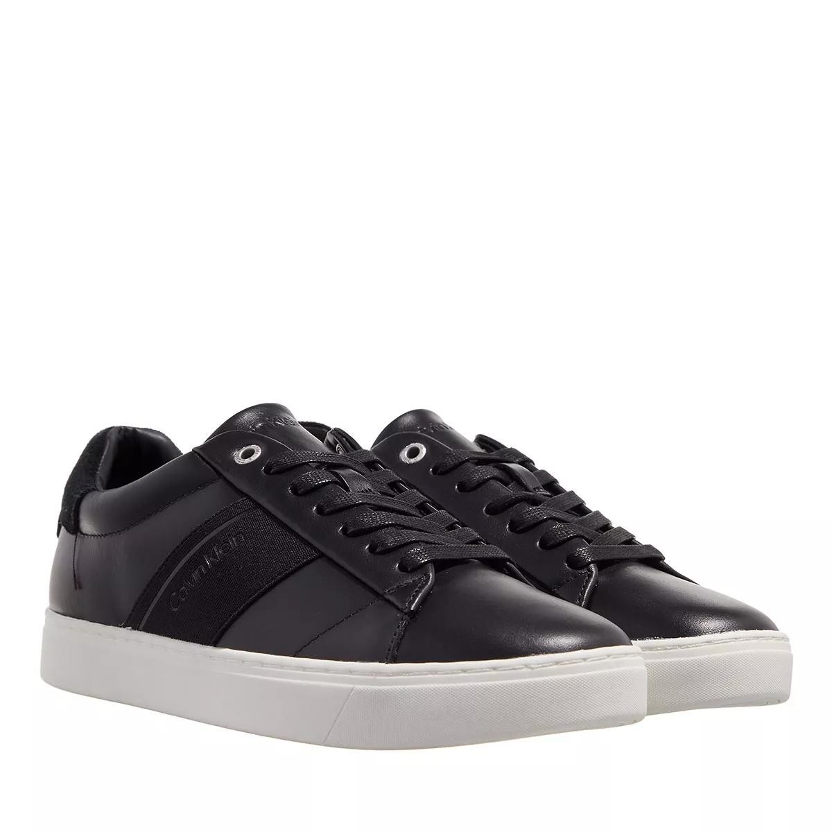 CALVIN KLEIN Freizeit Schnürer schwarz Low-Top Sneaker
