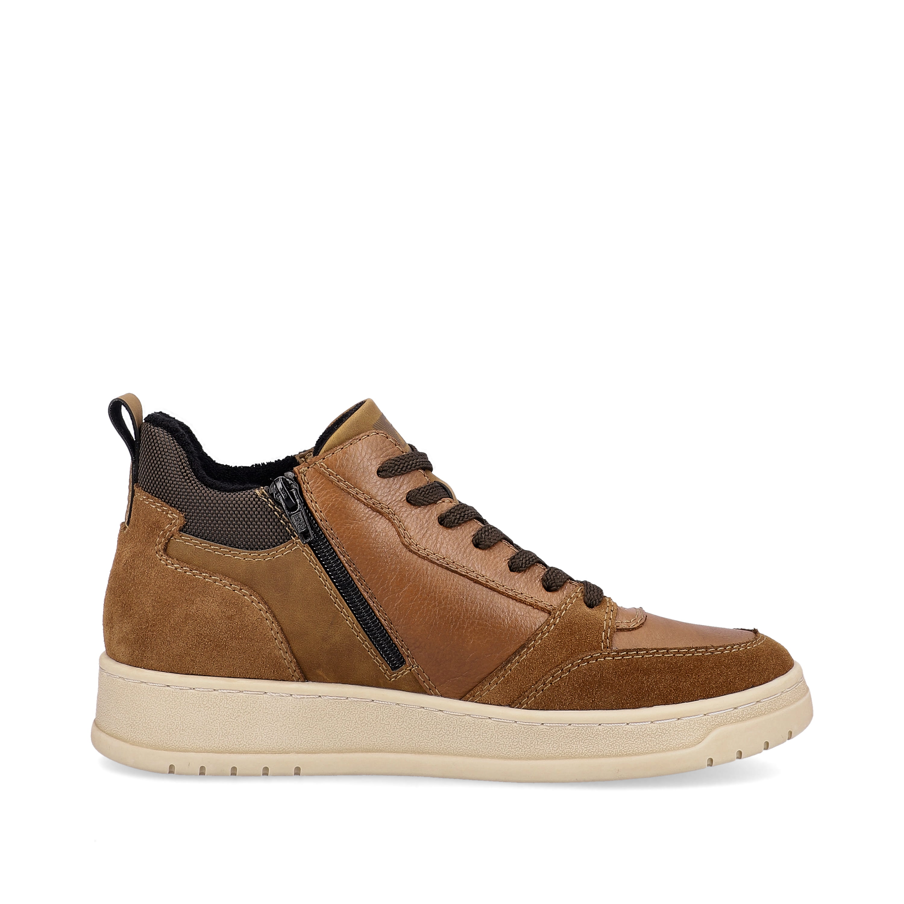 Rieker Herren Sneaker High caramel brown