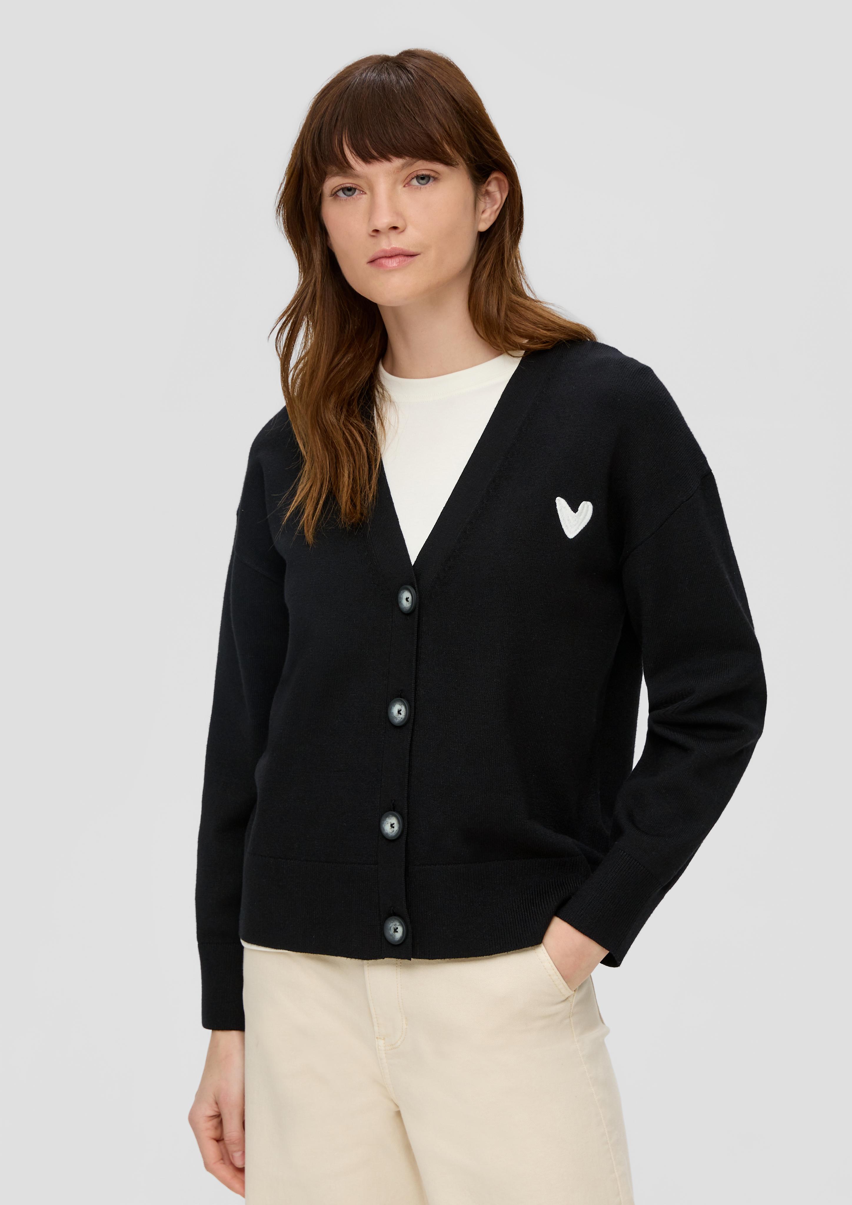 Strickjacke aus Viskosemix  2141233-9999