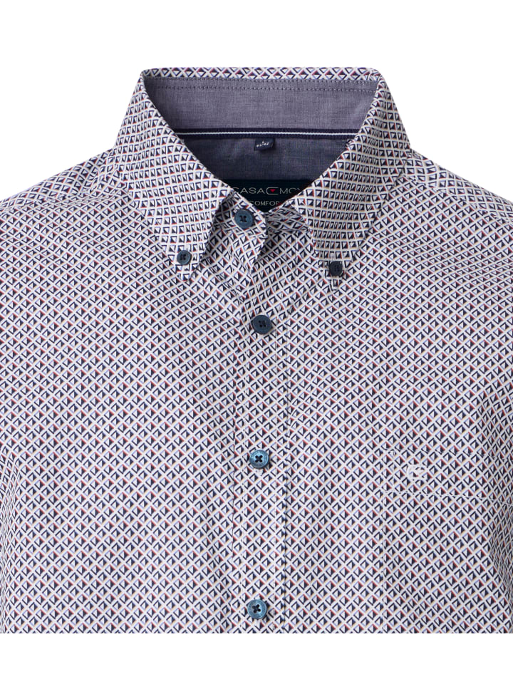 CASAMODA Freizeithemd in Blau günstig kaufen