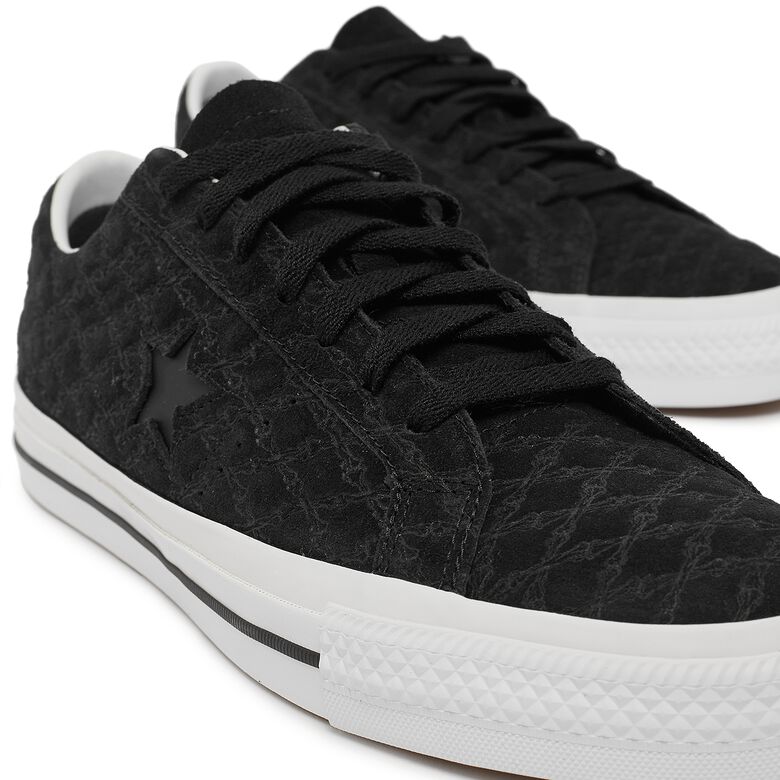 Converse One Star Pro Bones black/black/white