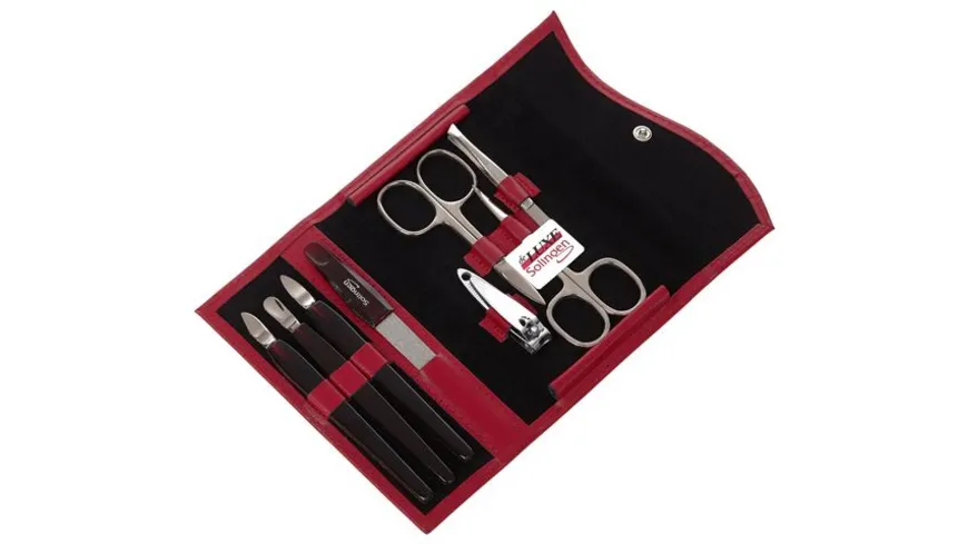 AMBASSADOR Maniküre-Etui rot 8tlg.