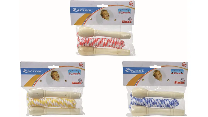 Simba - Be Active - Springseil Super Jump, 3-sort.