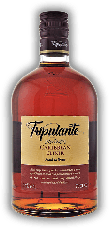 Tripulante Caribbean Elixir Tripulante Caribbean Elixir Rum-Elixir - mild, rund und ausbalanciert. 0,7	 Liter - Vol 34%