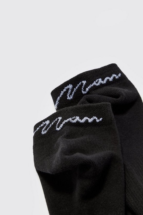 3er-Pack Man Signature Sneaker-Socken
