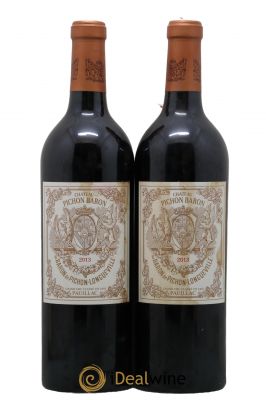 Pichon Longueville Baron 2ème Grand Cru Classé  2013 - Lot de 2 Bouteilles