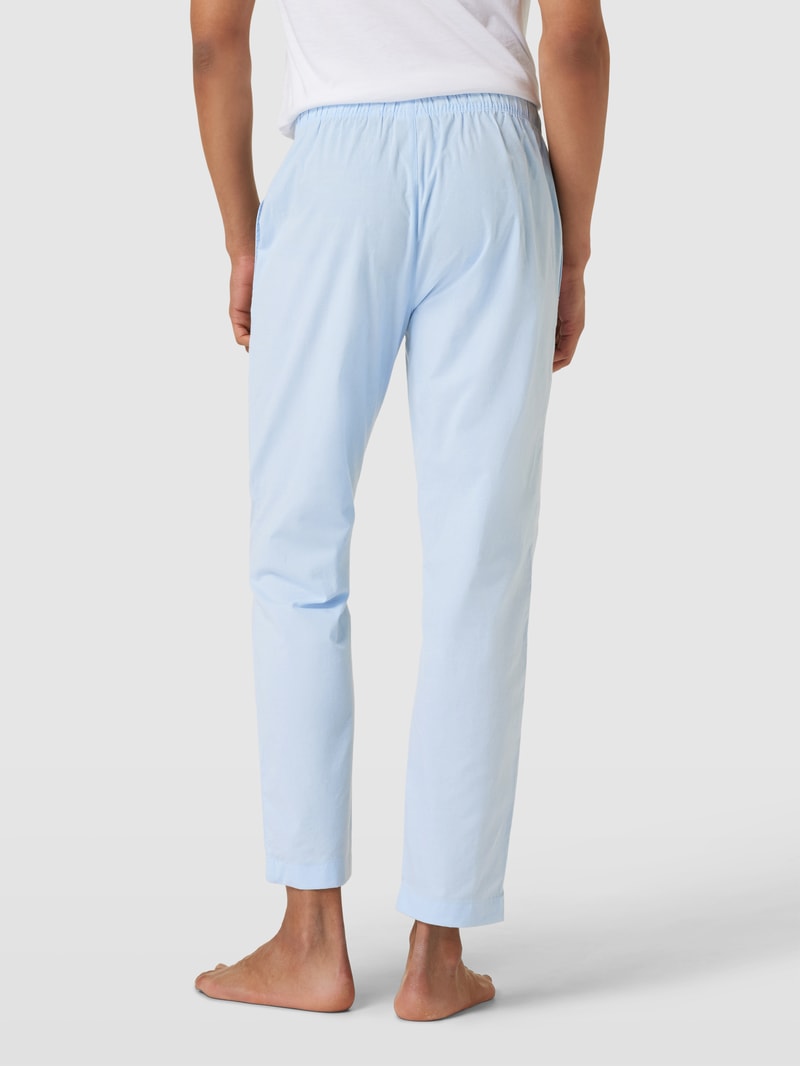 Pyjama-Hose mit elastischem Bund in hellblau