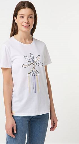 SOMWR T-Shirt T-Shirt With Multicolot Mangrove Embroidery
