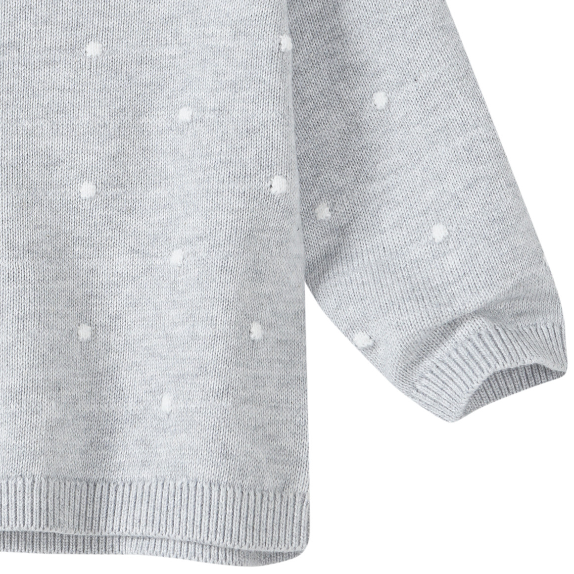 Newborn Strickpullover mit Punkte-Allover