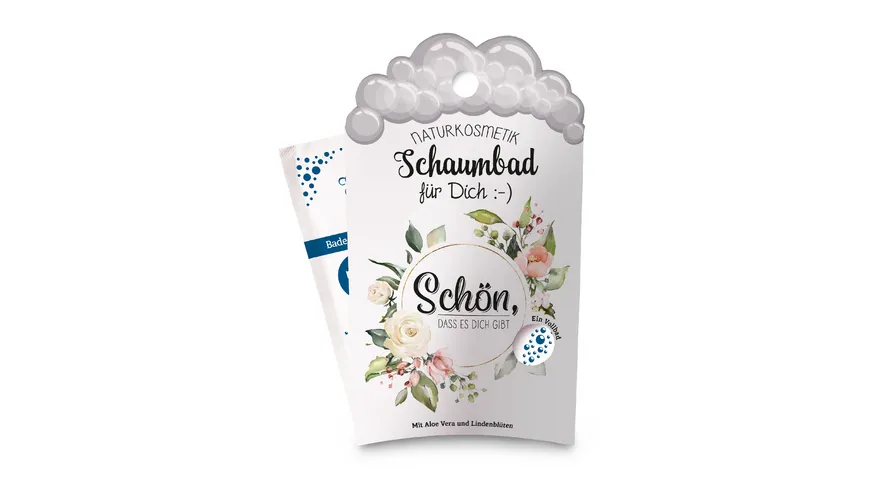 Geschenk für Dich Schaumbad Schön, dass es dich gibt 40 ml