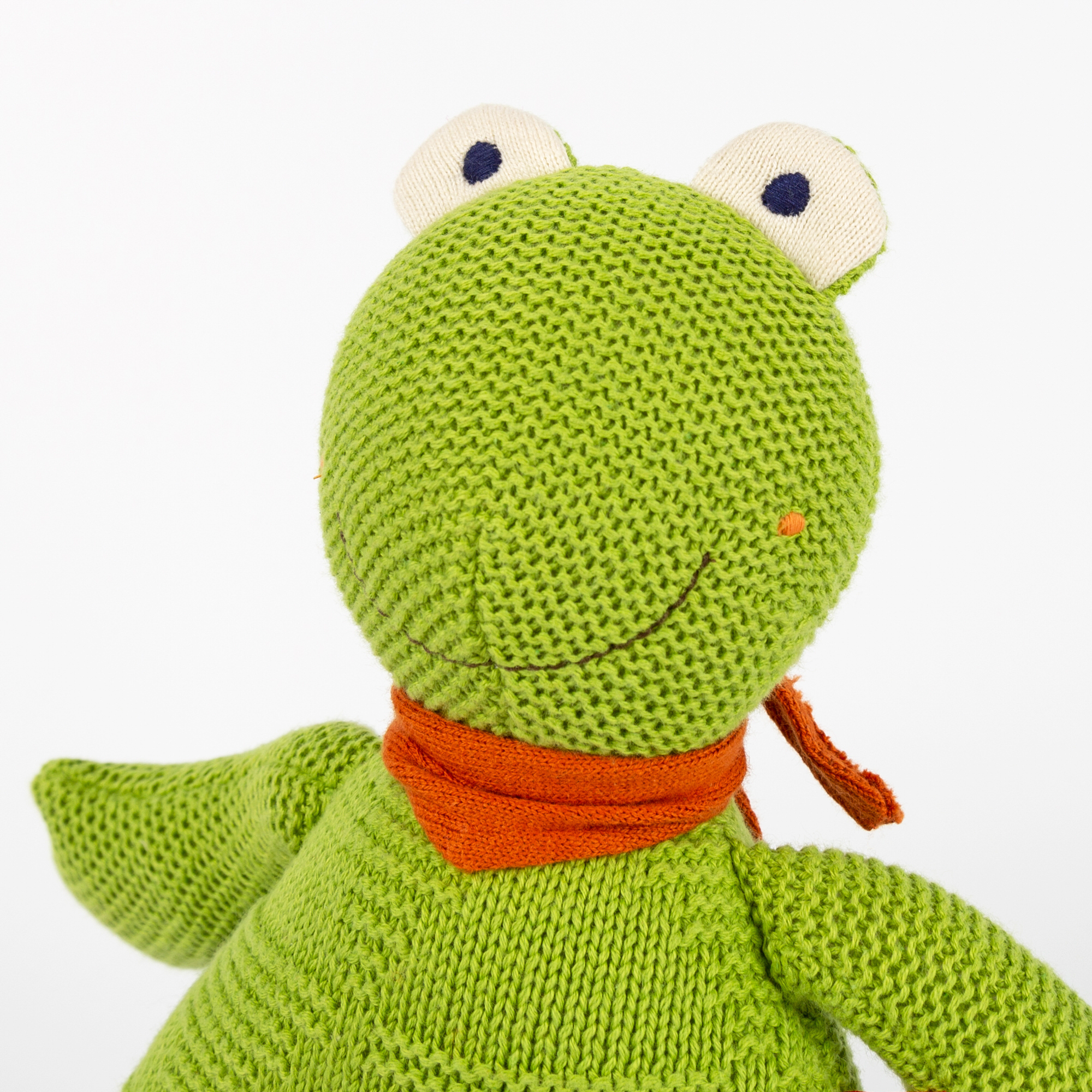 Baby Strick-Spieluhr Frosch