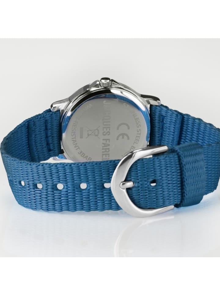JACQUES FAREL Quarzuhr KCF 078 in Silber günstig kaufen onesize
