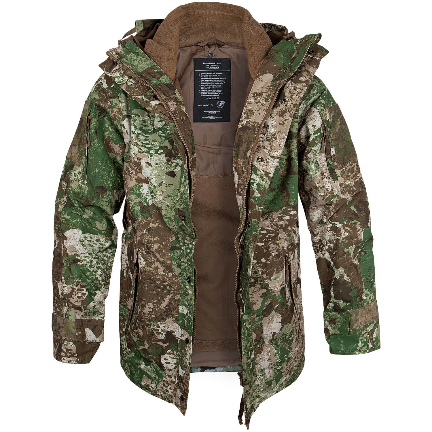 Nässeschutzjacke m. Fleecejacke Gen. II WASP I