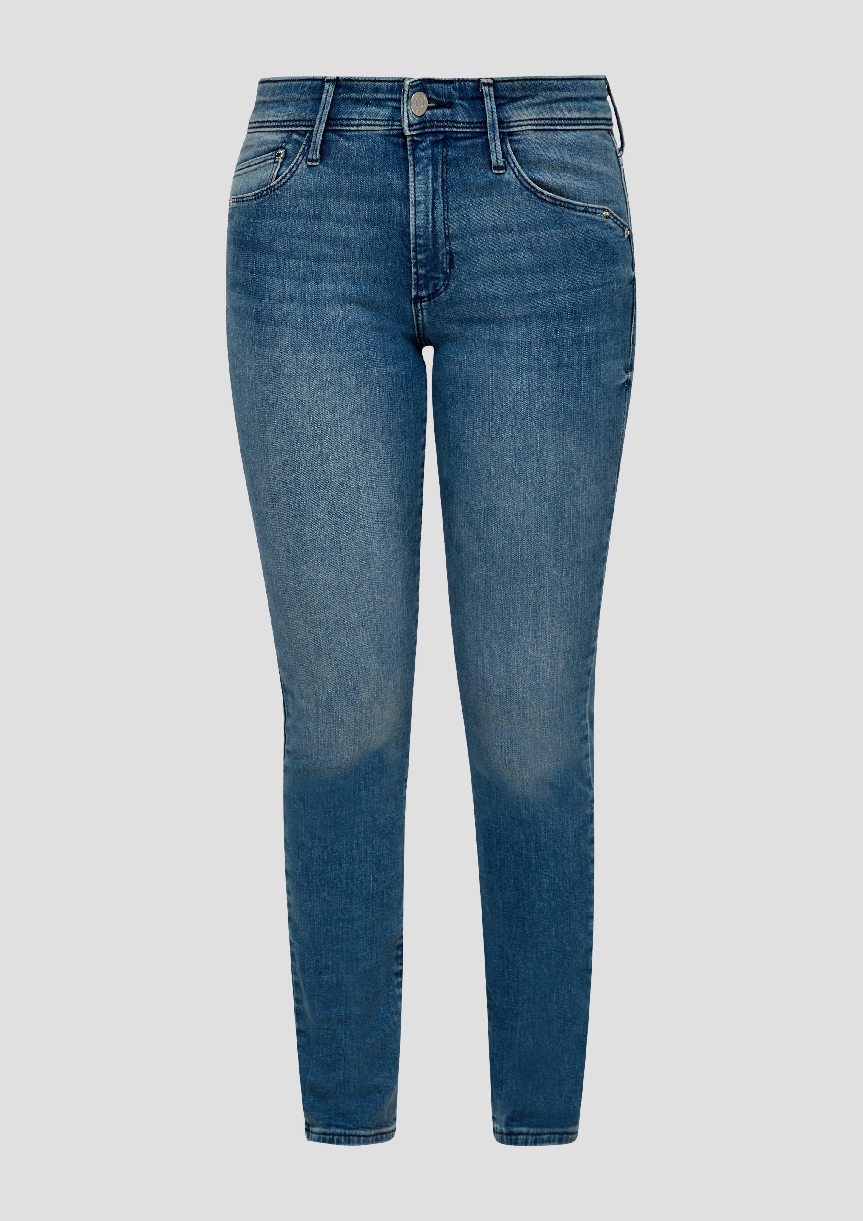 Jeans Betsy / Slim Fit / Mid Rise / Slim Leg / Baumwollstretch  2135805-54Z7