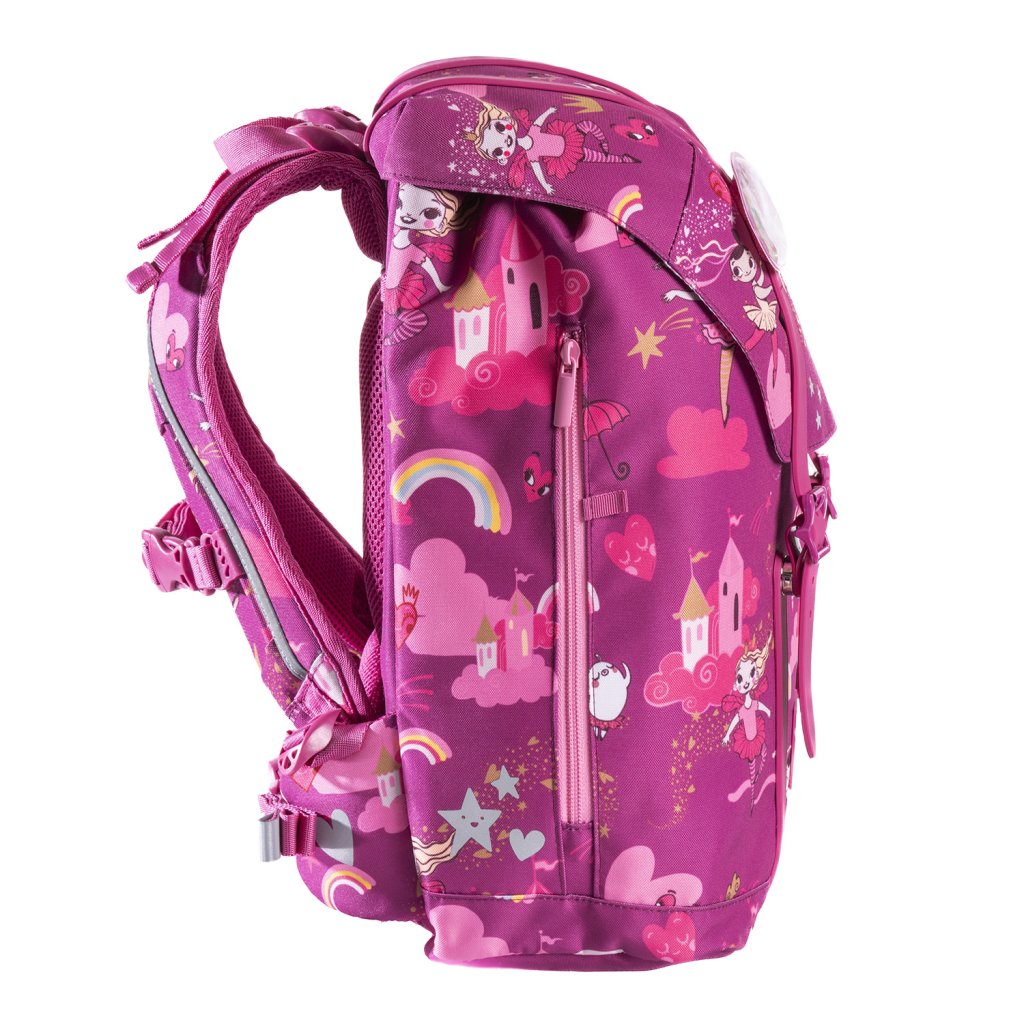 Frii of Norway Ergonomischer Schulrucksack 22L Ballerina Dark Pink