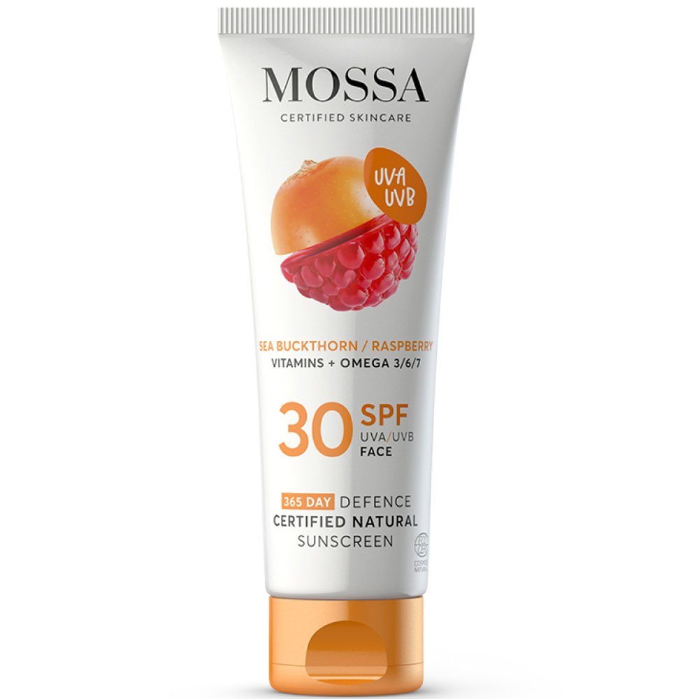 Mossa Sonnenschutzcreme DAYS DEFENCE Zertifizierte Sonnencreme LSF, 50 ml